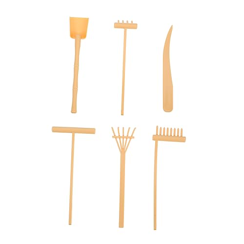 FUNNETOYU 6Stücke Teiliges Zen Sandrechen Mini Rake für Kreative Sandtisch Dekoration für Flexibilität und Langlebigkeit für Zen FUNNETOYU 6Stücke Teiliges Zen Sandrechen Mini Rake für Kreative Sandtisch Dekoration für Flexibilität und Langlebigkeit für Zen von FUNNETOYU