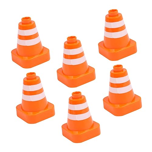 FUNNETOYU 6Stücke Verkehrszeichen Spielset Teiliges Straßenkegeln für Pädagogisches und Simulation von Verkehrsszenen FUNNETOYU 6Stücke Verkehrszeichen Spielset Teiliges Straßenkegeln für Pädagogisches und Simulation von Verkehrsszenen von FUNNETOYU