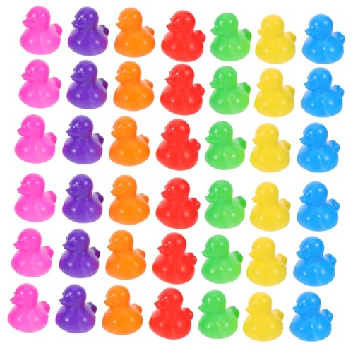 FUNNETOYU 70 Stück Ball Pit Bälle aus Sicherem Kunststoff Enten-Motiv Leicht und Stabil Vielseitig für Badewanne Pool Indoor-Spiel und Wasserspaß für Kleinkinder von FUNNETOYU
