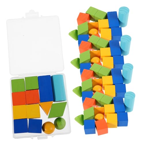 FUNNETOYU 70 Stück Teiliges Geometrisches Modellset Formen Pädagogisches Lernspielzeug für Grundschüler Fördert Kognitive Entwicklung und Logisches Vielseitige Geometrische Bausteine FUNNETOYU 70 Stück Teiliges Geometrisches Modellset Formen Pädagogisches Lernspielzeug für Grundschüler Fördert Kognitive Entwicklung und Logisches Vielseitige Geometrische Bausteine von FUNNETOYU