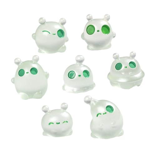 FUNNETOYU 7Stücke Leuchtende Aliens DIY Desktop Dekoration für Büro Kinderzimmer und Garten Einzigartige Glühfiguren für Kreative Raumgestaltung und Party Dekorationen FUNNETOYU 7Stücke Leuchtende Aliens DIY Desktop Dekoration für Büro Kinderzimmer und Garten Einzigartige Glühfiguren für Kreative Raumgestaltung und Party Dekorationen von FUNNETOYU
