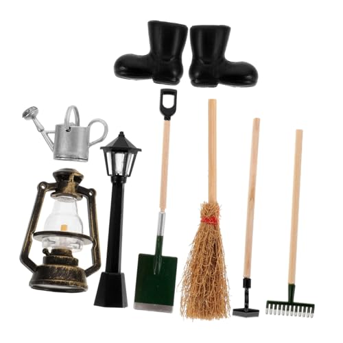 FUNNETOYU 8 Stück Maßstab mit Hacke Schaufel Rechen Puppenhaus Garten Dekoration Realistische Details Vielseitig für Mini Garten Szenen FUNNETOYU 8 Stück Maßstab mit Hacke Schaufel Rechen Puppenhaus Garten Dekoration Realistische Details Vielseitig für Mini Garten Szenen von FUNNETOYU