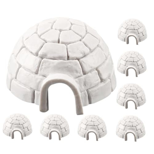 FUNNETOYU 8 Stück Modell Teiliges Realistische Arctic Decor für Mikro Garten Ornament für Foto Requisiten und Heimdekoration FUNNETOYU 8 Stück Modell Teiliges Realistische Arctic Decor für Mikro Garten Ornament für Foto Requisiten und Heimdekoration von FUNNETOYU