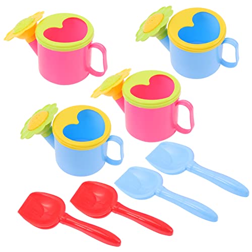 FUNNETOYU 8 Stück Strandspielzeug Set für Teiliges Sandspielzeug mit Eimer und Schaufel für Jungen und Mädchen Fördert Kreativität und Motorische Fähigkeiten Bunte Zufällige Farbe von FUNNETOYU