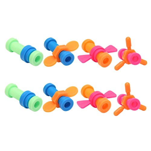 FUNNETOYU 8 Stück Teiliges Abs Schraubspielzeug Bunte Stressabbau spielzeuge für Erwachsene Handliches Lustiges Schrauben Squeeze von Kreativität und Koordination Zufällige Zufällige Farbe FUNNETOYU 8 Stück Teiliges Abs Schraubspielzeug Bunte Stressabbau spielzeuge für Erwachsene Handliches Lustiges Schrauben Squeeze von Kreativität und Koordination Zufällige Zufällige Farbe von FUNNETOYU