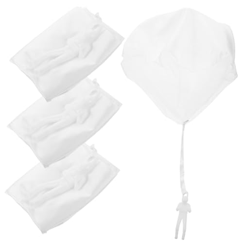 FUNNETOYU 8 Stück Teiliges DIY Fallschirm für Mini Fallschirmspringer mit Bemalbarem Weißen Fallschirm Fliegende Soldaten Spielzeuge für Draußen Kreatives Flugspielzeug für Zufällige Farbe FUNNETOYU 8 Stück Teiliges DIY Fallschirm für Mini Fallschirmspringer mit Bemalbarem Weißen Fallschirm Fliegende Soldaten Spielzeuge für Draußen Kreatives Flugspielzeug für Zufällige Farbe von FUNNETOYU