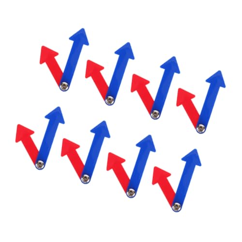 FUNNETOYU 8 Stück Teiliges DIY Uhrzeiger Set aus Robustem Kunststoff für Lernuhr Zeiger Minutenzeiger Stundenzeiger Uhrzeiger für Zeitverständnis und Basteln im Unterricht FUNNETOYU 8 Stück Teiliges DIY Uhrzeiger Set aus Robustem Kunststoff für Lernuhr Zeiger Minutenzeiger Stundenzeiger Uhrzeiger für Zeitverständnis und Basteln im Unterricht von FUNNETOYU