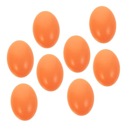 FUNNETOYU 8 Stück Teiliges Künstliche Holzeier zum Bemalen Realistische DIY Ostereier Deko Robuste Holz Eier mit Glatter Oberfläche Pädagogisches Bastelmaterial für Erwachsene FUNNETOYU 8 Stück Teiliges Künstliche Holzeier zum Bemalen Realistische DIY Ostereier Deko Robuste Holz Eier mit Glatter Oberfläche Pädagogisches Bastelmaterial für Erwachsene von FUNNETOYU