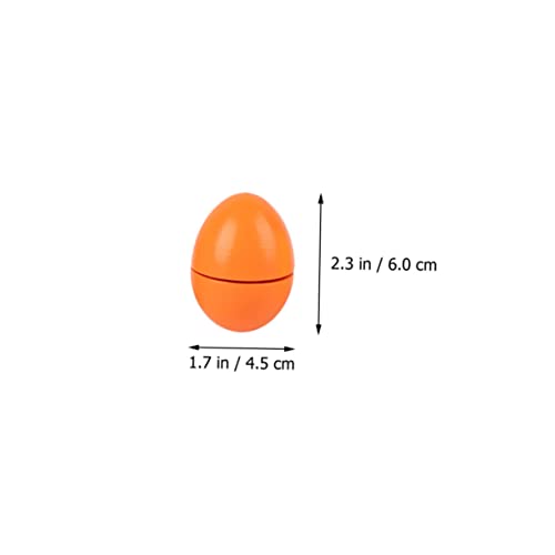 FUNNETOYU 8 Stück Teiliges Montessori Holzspielzeug Eierform Lernspielzeug mit Farb und Formerkennung für Eltern Interaktive Matching von FUNNETOYU