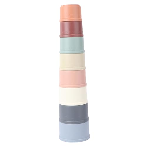 FUNNETOYU 8 Stück Teiliges Stapelbecher Badespielzeug für Bunte Geometrische Formen Lustiges Wasserspielzeug für Badewanne und Strand Fördert Hand Auge Koordination und Kognitive FUNNETOYU 8 Stück Teiliges Stapelbecher Badespielzeug für Bunte Geometrische Formen Lustiges Wasserspielzeug für Badewanne und Strand Fördert Hand Auge Koordination und Kognitive von FUNNETOYU