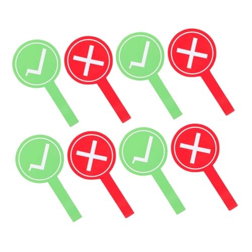 FUNNETOYU 8 Teiliges Plakatspielzeug Mini Whiteboard Daumen Hoch/Runter Paddel Paddleboard Doppel Schwimmpaddel Antwortpaddel Spielpaddel Antwortpaddel Bewertungspaddel FUNNETOYU 8 Teiliges Plakatspielzeug Mini Whiteboard Daumen Hoch/Runter Paddel Paddleboard Doppel Schwimmpaddel Antwortpaddel Spielpaddel Antwortpaddel Bewertungspaddel von FUNNETOYU