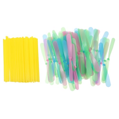 FUNNETOYU 80 Stück Teiliges Outdoor Fliegendes Interaktive Hand rubbing Flugspielzeuge aus Kunststoff Lustige Spielzeuge für Draußen für Familienaktivitäten und Zufällige Zufällige Farbe von FUNNETOYU
