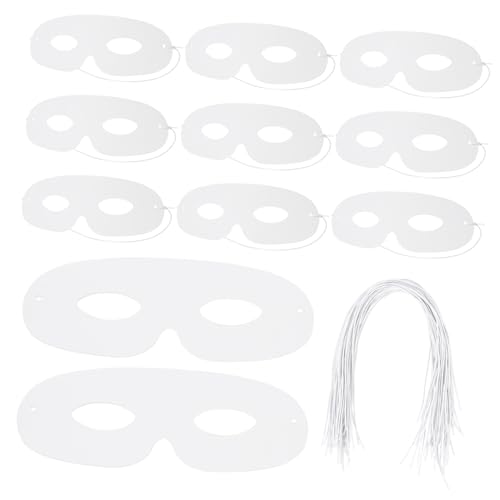 FUNNETOYU 80 Stück Teiliges Weiße Masquerade Papiermasken zum Bemalen Robuste DIY Masken für Karneval Kostümparty Cosplay und Kreative Bastelprojekte Angenehm zu Tragen für Erwachsene FUNNETOYU 80 Stück Teiliges Weiße Masquerade Papiermasken zum Bemalen Robuste DIY Masken für Karneval Kostümparty Cosplay und Kreative Bastelprojekte Angenehm zu Tragen für Erwachsene von FUNNETOYU