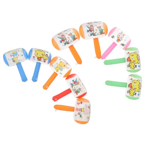 FUNNETOYU 8Stücke Aufblasbare Spielzeughämmer Mit Glocke Party Spielzeuge Für Geburtstagsfeiern Und Poolspiele Vielseitiges Aufblasbares FUNNETOYU 8Stücke Aufblasbare Spielzeughämmer Mit Glocke Party Spielzeuge Für Geburtstagsfeiern Und Poolspiele Vielseitiges Aufblasbares von FUNNETOYU