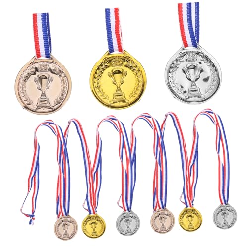 FUNNETOYU 9 Stück Medaillen -tag - Kind Groß Spielzeugmedaille Personalisierte Medaillenbügel -anzeige Medaillen Für Das Spiel Mini Dekorative Auszeichnungsmedaillen Party Plastik FUNNETOYU 9 Stück Medaillen -tag - Kind Groß Spielzeugmedaille Personalisierte Medaillenbügel -anzeige Medaillen Für Das Spiel Mini Dekorative Auszeichnungsmedaillen Party Plastik von FUNNETOYU