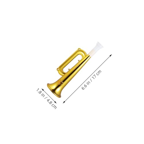 FUNNETOYU 9 Stück Teiliges Plastik Trompete Leichtes Tragbares Anfeuerungsinstrument mit Niedlichem Design für Outdoor Spiele Stadionpartys und Kindergeburtstage FUNNETOYU 9 Stück Teiliges Plastik Trompete Leichtes Tragbares Anfeuerungsinstrument mit Niedlichem Design für Outdoor Spiele Stadionpartys und Kindergeburtstage von FUNNETOYU