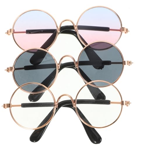 FUNNETOYU 9 Stück Teiliges Puppenbrillen Miniatur Metallrahmen Brillen in Schwarz Farbverlauf Blau und Transparent Leichte Dekoration für Puppen Fotorequisiten und Kinderparty Zubehör FUNNETOYU 9 Stück Teiliges Puppenbrillen Miniatur Metallrahmen Brillen in Schwarz Farbverlauf Blau und Transparent Leichte Dekoration für Puppen Fotorequisiten und Kinderparty Zubehör von FUNNETOYU