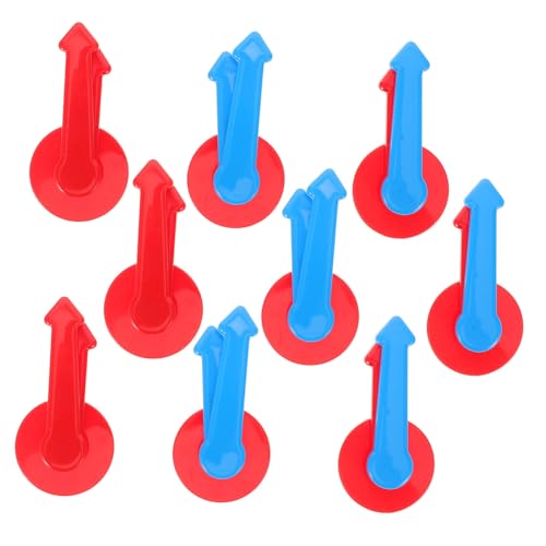 FUNNETOYU 9 Teiliges Puzzle Uhrenspielzeug Zahnradspielzeug Für Kleinkinder Partyspiel Zeiger Lernspielzeug Spiel Drehzeiger Feinmotorik Interaktives Spiel Zeiger DIY Gaming von FUNNETOYU