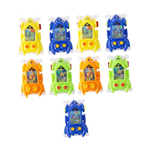 FUNNETOYU 9Stücke Teiliges Wasser Ring Werfen Wasserringspielzeug mit Lustigem Auto Design für Pool und Spielplatz Sorgt für Stundenlangen Spielspaß von FUNNETOYU