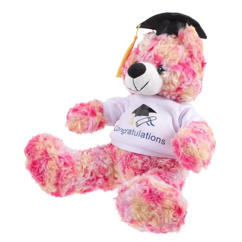 FUNNETOYU Abschluss-Cartoon-Bär doktor bär ausgestopfte Puppe bequemes Stofftier Bärenpuppen-Souvenir Bärengestopfte Tiere entzückender Cartoon-Bär ausgestopftes Bärenspielzeug Loop-Vlies FUNNETOYU Abschluss-Cartoon-Bär doktor bär ausgestopfte Puppe bequemes Stofftier Bärenpuppen-Souvenir Bärengestopfte Tiere entzückender Cartoon-Bär ausgestopftes Bärenspielzeug Loop-Vlies von FUNNETOYU
