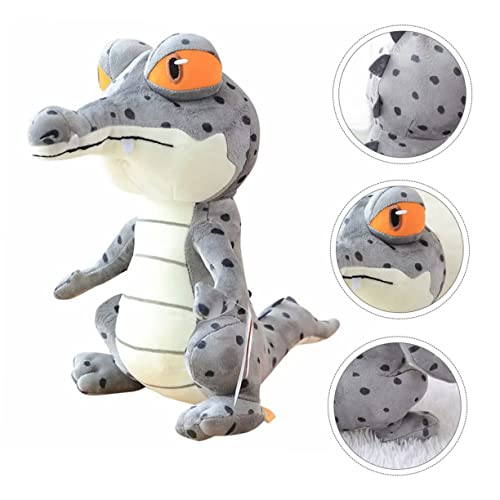 FUNNETOYU Alligator Plüschtier Kuscheliges Stofftier mit PP Baumwollfüllung Weiches Plüschtier Wohnraumdekoration Geschenkidee für Geburtstag Weihnachten Zufällige Farbe Zufällige Farbe von FUNNETOYU