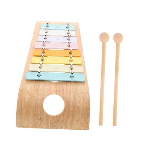 FUNNETOYU Aluminium Glockenspiel mit Schlägeln Langlebiges Musikinstrument für Einfacher Notenbeschriftung für Frühkindliche Musikalische Bildung Geeignet für Zuhause und Unterricht FUNNETOYU Aluminium Glockenspiel mit Schlägeln Langlebiges Musikinstrument für Einfacher Notenbeschriftung für Frühkindliche Musikalische Bildung Geeignet für Zuhause und Unterricht von FUNNETOYU