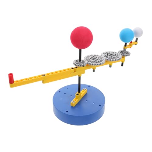 FUNNETOYU Astronomisches Lernspielzeug Erde Mond Modell Bausatz für DIY Wissenschaftliches Experiment Praktisches Bildungsset zur Vermittlung von Himmelsbewegungen Kreatives Lernspielzeug von FUNNETOYU