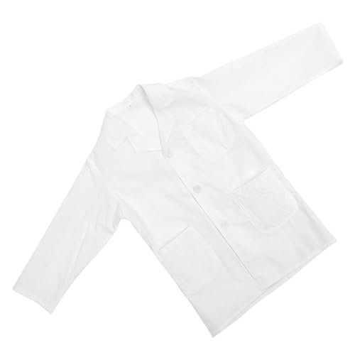 FUNNETOYU Atmungsaktiver Laborkittel aus Polyester Baumwoll Mix Waschbar Langärmlig Kindgerecht für Schulaufführungen Fasching Halloween und Rollenspiele Niedliches Arztkostüm für Jungen FUNNETOYU Atmungsaktiver Laborkittel aus Polyester Baumwoll Mix Waschbar Langärmlig Kindgerecht für Schulaufführungen Fasching Halloween und Rollenspiele Niedliches Arztkostüm für Jungen von FUNNETOYU