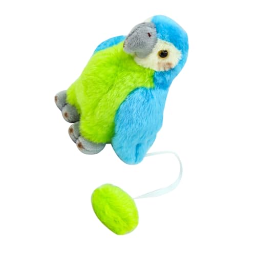 FUNNETOYU Ausgestopfter Papagei Auf Der Schulter Papagei Kostüm Accessoire Piraten Party Geschenke Accessoire Piraten Schulter Vogel Dekoration von FUNNETOYU