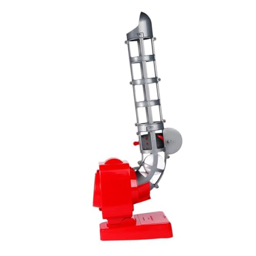 FUNNETOYU Automatische Baseball Pitching Maschine aus Sicherem Kunststoff mit Ball Praktisches Baseball für Schneller Sekunden Ballwerfer Trainingsgerät für Outdoor Baseballspiele von FUNNETOYU