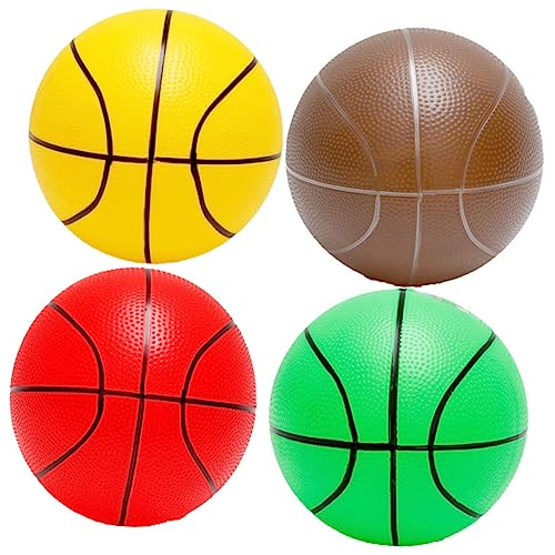 FUNNETOYU Basketballspielzeug Dicke PVC Bälle für Pools Spaßige Spielzeuge für Kleinkinder Farben und Zufällig für Drinnen und Draußen FUNNETOYU Basketballspielzeug Dicke PVC Bälle für Pools Spaßige Spielzeuge für Kleinkinder Farben und Zufällig für Drinnen und Draußen von FUNNETOYU