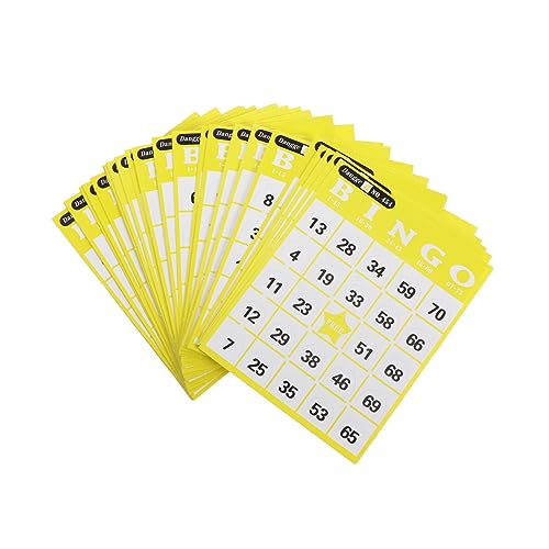 FUNNETOYU Bingo Spielkarten Kreative Karten Für Lustige Bingo-Spiele Für Partys Familienfeiern Und Soziale Aktivitäten Aus Hochwertigem Papier Zufällige Farben Für Erwachsene FUNNETOYU Bingo Spielkarten Kreative Karten Für Lustige Bingo-Spiele Für Partys Familienfeiern Und Soziale Aktivitäten Aus Hochwertigem Papier Zufällige Farben Für Erwachsene von FUNNETOYU