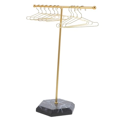 FUNNETOYU Bjd Puppenkleiderbügel Set mit Kleinen Goldfarbenen Mini Bügeln Stabiler Puppenschrank Organizer für Ordentliche Aufbewahrung und Stilvolles FUNNETOYU Bjd Puppenkleiderbügel Set mit Kleinen Goldfarbenen Mini Bügeln Stabiler Puppenschrank Organizer für Ordentliche Aufbewahrung und Stilvolles von FUNNETOYU