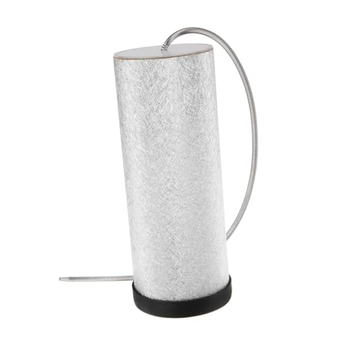 FUNNETOYU Blitz Drum Thunder Maker kann Rohr Donnertrommel Schlaginstrument musikalisches Musikinstrument fröhliches Percussion- Plastik Silver von FUNNETOYU