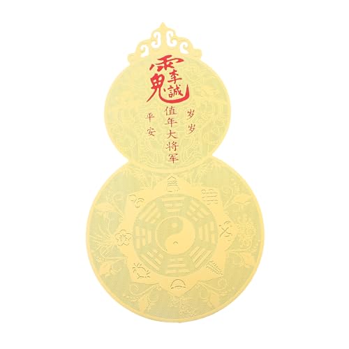 FUNNETOYU Brieftasche Kürbis- -Aufkleber Kürbis verheißungsvolle Aufkleber spirituelles chinesisches Kürbis Kupfer FUNNETOYU Brieftasche Kürbis- -Aufkleber Kürbis verheißungsvolle Aufkleber spirituelles chinesisches Kürbis Kupfer von FUNNETOYU