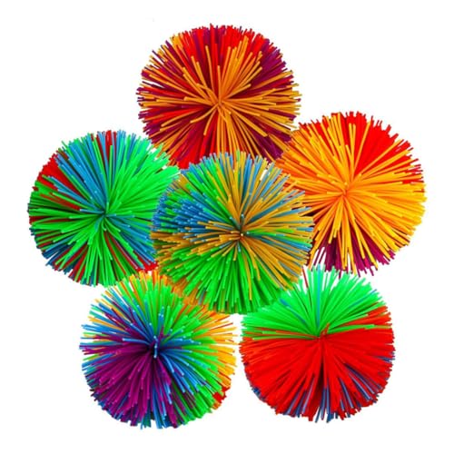 FUNNETOYU Bunte Silikon Bälle Weiche Flauschige Stressbälle für Erwachsene Dehnbar Leicht Sensorisches Entspannungsspielzeug FUNNETOYU Bunte Silikon Bälle Weiche Flauschige Stressbälle für Erwachsene Dehnbar Leicht Sensorisches Entspannungsspielzeug von FUNNETOYU
