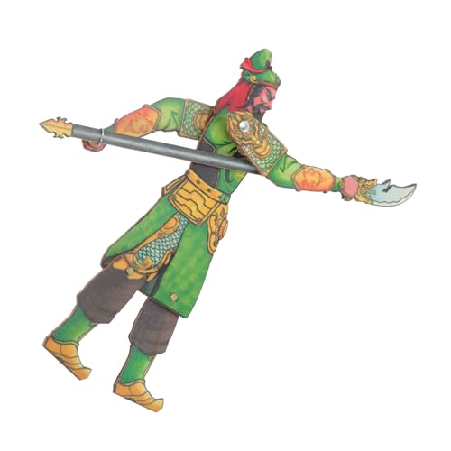 FUNNETOYU Chinesisches Traditionelles Schattenpuppenspiel DIY Handgemachte Figuren für Kindergarten Bastelspielzeug Kulturelle Bildung DREI Königreiche FUNNETOYU Chinesisches Traditionelles Schattenpuppenspiel DIY Handgemachte Figuren für Kindergarten Bastelspielzeug Kulturelle Bildung DREI Königreiche von FUNNETOYU
