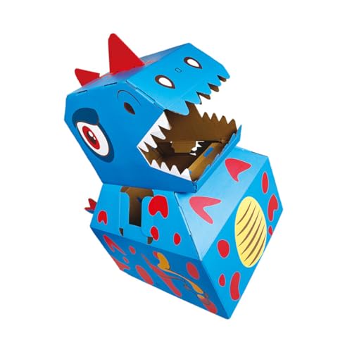 FUNNETOYU DIY Dinosaurier Modell aus Kartonpapier für Pädagogisches Geschicklichkeit und Kreativität Einfach Zusammenzubauen Robust für Drinnen und Draußen Nicht Verformbar für Kleine Dino FUNNETOYU DIY Dinosaurier Modell aus Kartonpapier für Pädagogisches Geschicklichkeit und Kreativität Einfach Zusammenzubauen Robust für Drinnen und Draußen Nicht Verformbar für Kleine Dino von FUNNETOYU