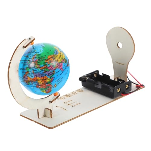FUNNETOYU DIY Geografie Modell aus Lernspielzeug für Pädagogisches Demonstrationsmodell für Tag Nacht Zyklen für Familienaktivitäten und Wissenschaftsprojekte von FUNNETOYU