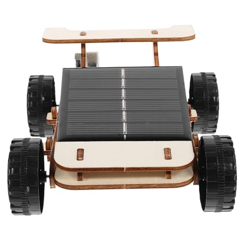 FUNNETOYU DIY Solar Auto Bausatz Wissenschaftliches Experiment Lernspielzeug Solarbetriebenes Modell für Handwerk und Bildung von FUNNETOYU