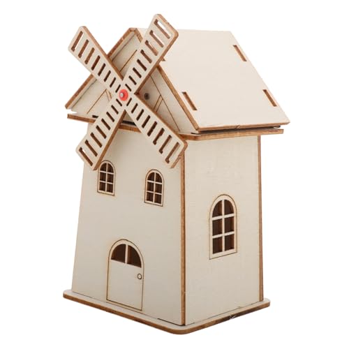 FUNNETOYU DIY Solarbetriebene Windmühle aus Holz Unvollendetes Modell zum Bemalen Wissenschaftliches für Ab Jahren Kreatives Bastelset für Nachhaltige Energie und Interaktives Lernen FUNNETOYU DIY Solarbetriebene Windmühle aus Holz Unvollendetes Modell zum Bemalen Wissenschaftliches für Ab Jahren Kreatives Bastelset für Nachhaltige Energie und Interaktives Lernen von FUNNETOYU