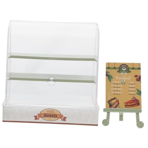 FUNNETOYU Dessertvitrine für Puppenhaus Kuchen aus Leichtem Material Dekoration und Fotografie Bringt Ihr Miniaturhaus FUNNETOYU Dessertvitrine für Puppenhaus Kuchen aus Leichtem Material Dekoration und Fotografie Bringt Ihr Miniaturhaus von FUNNETOYU
