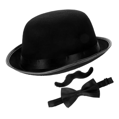 FUNNETOYU Detektiv Cosplay mit Hut Falschem Schnurrbart und Fliege Leichtes Langlebiges Kostümzubehör für Party Rollenspiel und Verkleidung für Schnelle Kostümwechsel und Kreative Spiele FUNNETOYU Detektiv Cosplay mit Hut Falschem Schnurrbart und Fliege Leichtes Langlebiges Kostümzubehör für Party Rollenspiel und Verkleidung für Schnelle Kostümwechsel und Kreative Spiele von FUNNETOYU