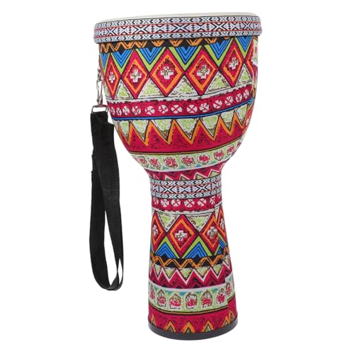 FUNNETOYU Djembe Für Tragbare Djembe Schlagzeug Für Erwachsene Schlaginstrument Bunte Afrikanische Djembe Percussion- Afrikanische Schlagtrommel Kindertrommel Abs FUNNETOYU Djembe Für Tragbare Djembe Schlagzeug Für Erwachsene Schlaginstrument Bunte Afrikanische Djembe Percussion- Afrikanische Schlagtrommel Kindertrommel Abs von FUNNETOYU