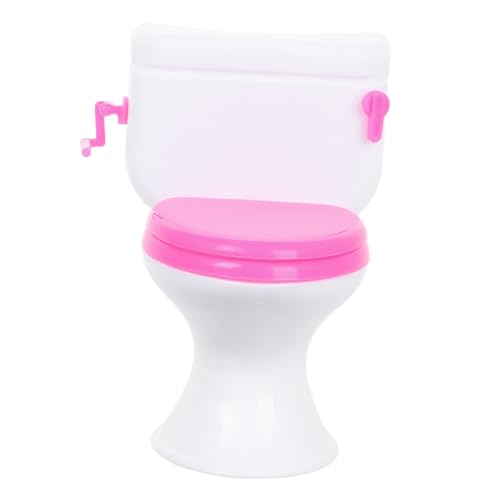 FUNNETOYU Dollhouse Toilet Miniatur Wc Modell Weiß Miniaturbad Dekoration Puppenhaus Zubehör Feines Miniaturspielzeug Kompakt Für DIY Szenen FUNNETOYU Dollhouse Toilet Miniatur Wc Modell Weiß Miniaturbad Dekoration Puppenhaus Zubehör Feines Miniaturspielzeug Kompakt Für DIY Szenen von FUNNETOYU
