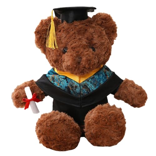 FUNNETOYU Dr Bär Puppe Kinderspielzeug Kindergeschenke Gedenkgeschenke Kleinkindgeschenke Das Tier Kuscheltiere Für Ornamente Für Für Kleinkinder Kindergeschenke Puppe Ornament Plüsch von FUNNETOYU