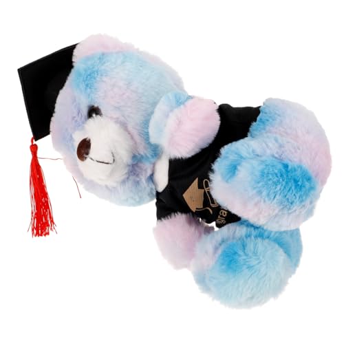 FUNNETOYU Dr. Bärenpuppe Abschluss Ausgestopfter Bär Abschluss Bär Partyversorgung Dekorativer Graduierungs-plüschbär Abschlussparty Cartoon-bär-Puppe Sky-Blue Stoff FUNNETOYU Dr. Bärenpuppe Abschluss Ausgestopfter Bär Abschluss Bär Partyversorgung Dekorativer Graduierungs-plüschbär Abschlussparty Cartoon-bär-Puppe Sky-Blue Stoff von FUNNETOYU