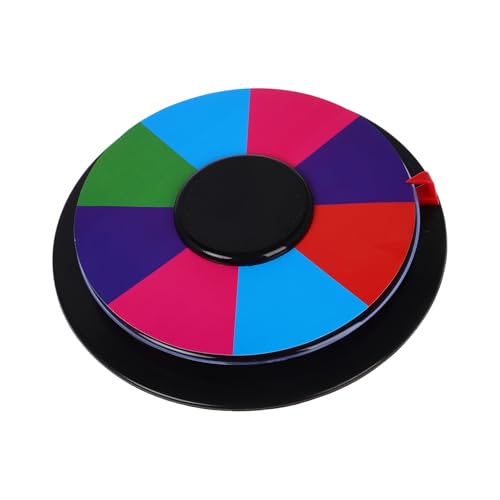 FUNNETOYU Drehbares Party Preismodul mit Einzigartigem Zeiger Doppelseitiges DIY Glücksspielrad für Ktv Bar und Soziale Events Interaktives Unterhaltungsspiel für Altersgruppen von FUNNETOYU