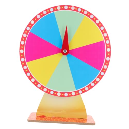 FUNNETOYU Drehendes Preisrad für Partys mit Fächern Leicht und Tragbar für Karneval Messen und Spiele Sorgt für Faire Gewinnchancen FUNNETOYU Drehendes Preisrad für Partys mit Fächern Leicht und Tragbar für Karneval Messen und Spiele Sorgt für Faire Gewinnchancen von FUNNETOYU