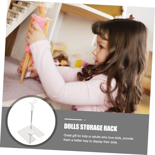 FUNNETOYU Einstellbarer Puppenständer aus Edelstahl Verstellbare Höhe Stabile Puppenhalterung zur Sicheren Aufbewahrung und Präsentation von Puppen und Figuren Geeignet für Kinderzimmer und FUNNETOYU Einstellbarer Puppenständer aus Edelstahl Verstellbare Höhe Stabile Puppenhalterung zur Sicheren Aufbewahrung und Präsentation von Puppen und Figuren Geeignet für Kinderzimmer und von FUNNETOYU